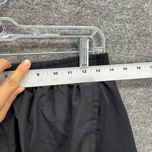 Adidas Shorts Men M Medium Black Striped Mid Rise Drawstring Elastic Waist - Picture 3 of 4